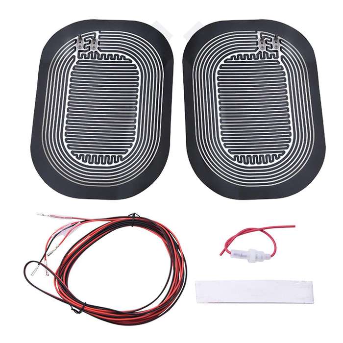 Dc 12v Car Side Wing Mirror Heating Pad Rearview Mirror Mist Demister