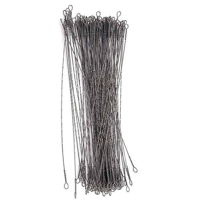 100pcs 300mm U-shaped Wire Saw Blade Multi Wire Tooth Carving Tools