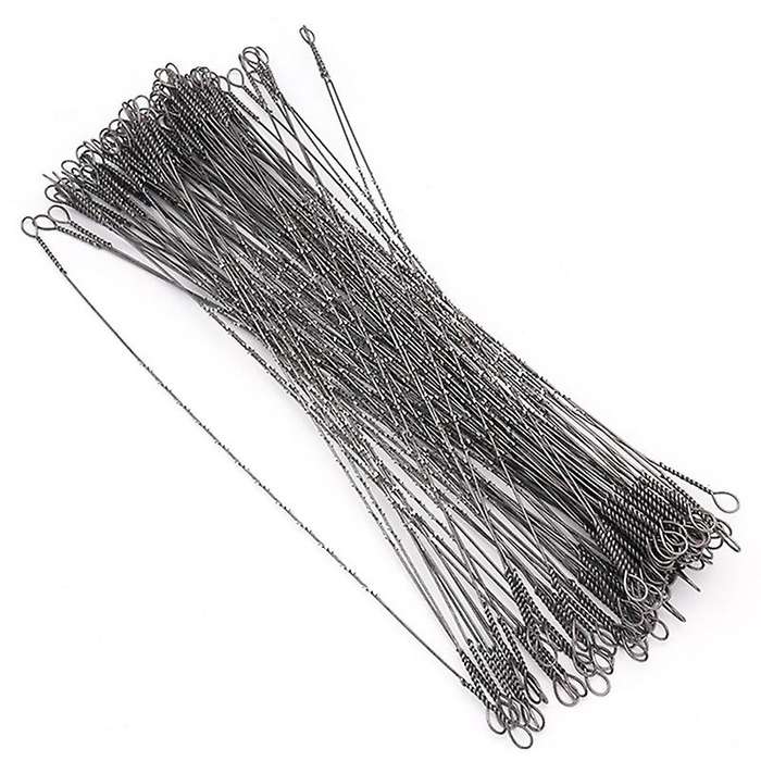 100pcs 300mm U-shaped Wire Saw Blade Multi Wire Tooth Carving Tools
