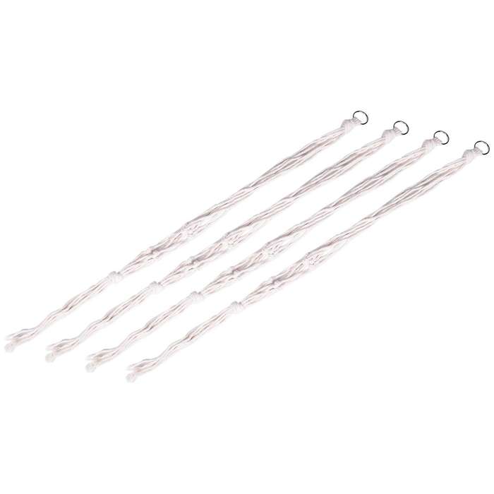 4 Pcs Macrame Plant Hanger Set Handmade Cotton Rope
