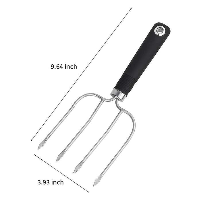 2pcs Meat Fork,with Slip Resistant Grip,for Bbq & Thanksgiving Pros