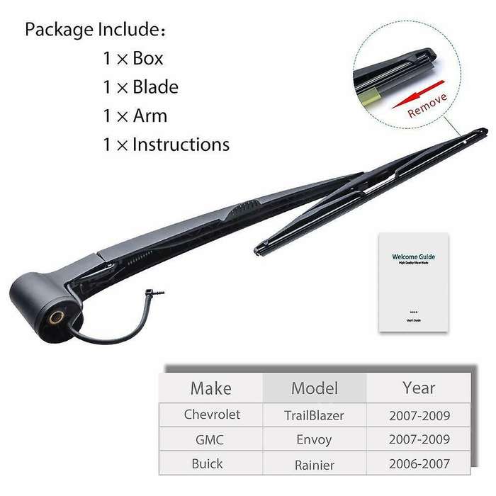 For Chevrolet Trailblazer Envoy Buick Rainier Windshield Wiper Arm