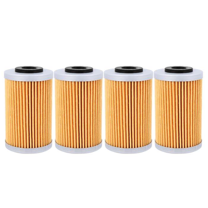 4pcs Oil Filter for Excf Sxf Xcf Xcfw Exc Xc Duke 125 250 390 450 500