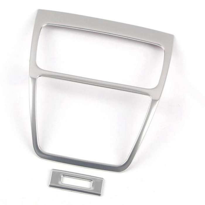 Rear Air Outlet Vent Frame Cover Armrest Box Trim,silver