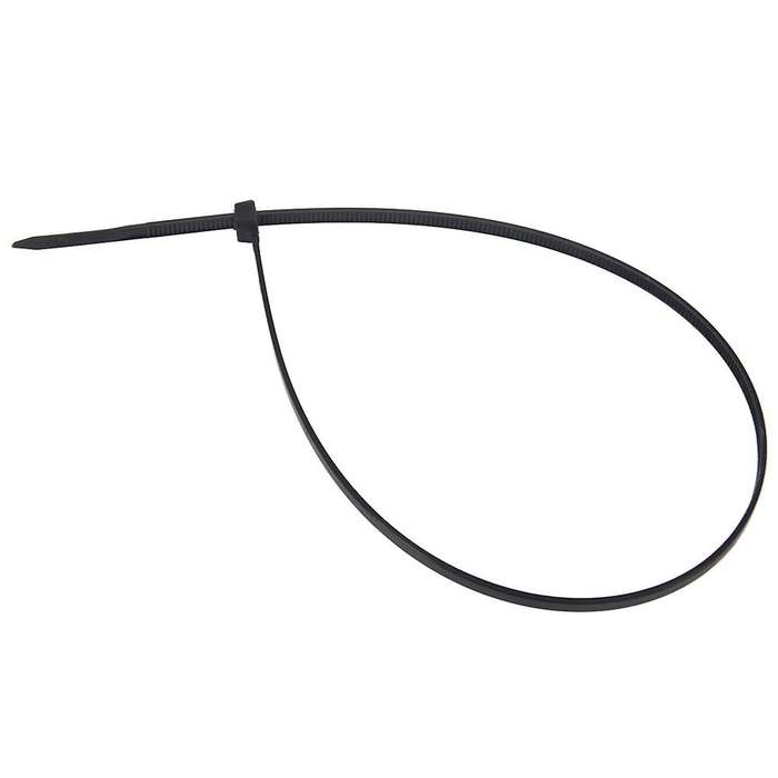 Cable Ties Wraps / Zip Ties, Black 200pcs 400mmx5mm