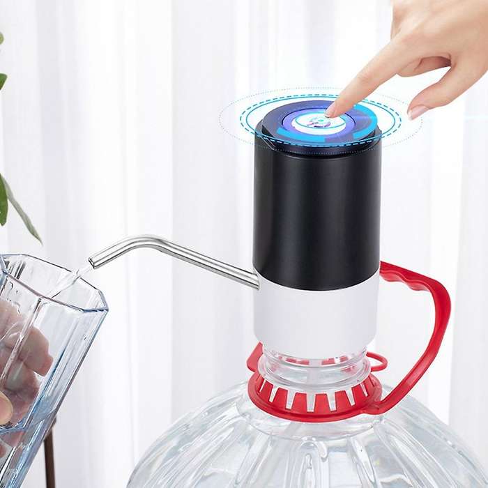 Electric Water Pump Automatic Water Supply for Gallon Bottle (white)