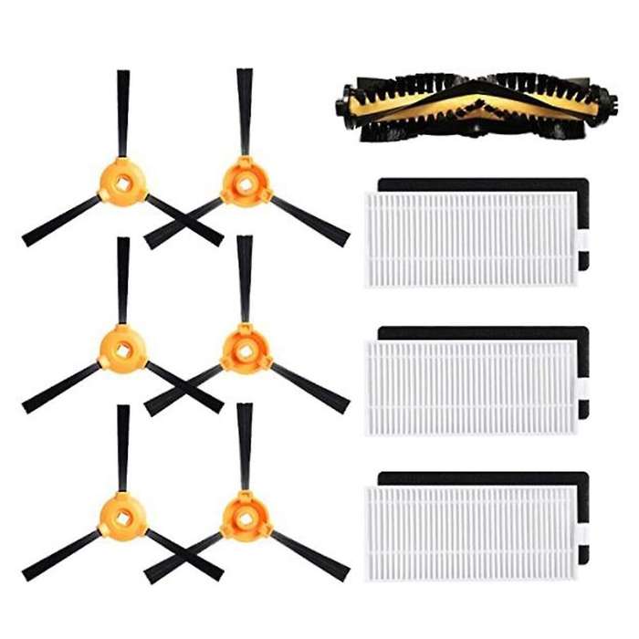 10pcs Suitable for Kevos Robot, Rolling Brush, Edge Brush, Haipa