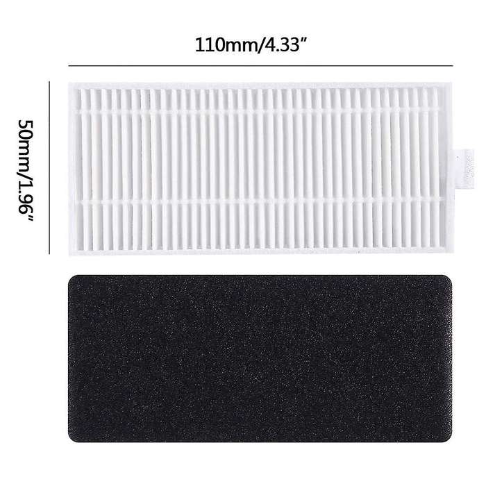 10pcs Suitable for Kevos Robot, Rolling Brush, Edge Brush, Haipa