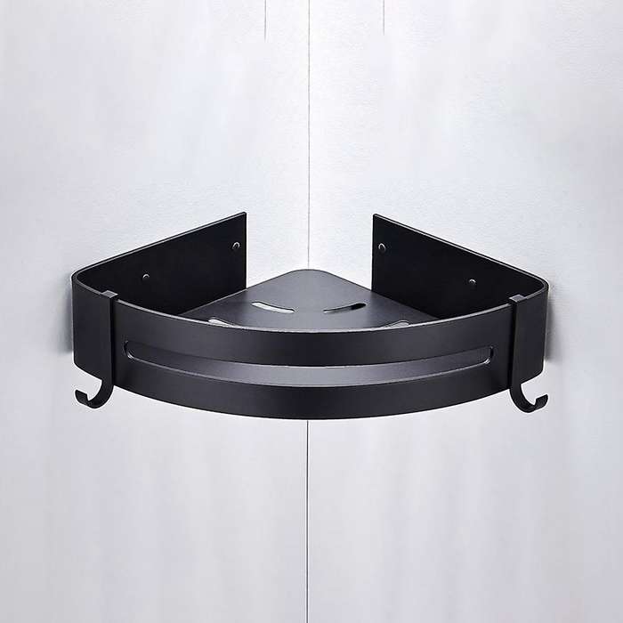 Bathroom Storage Rack Aluminium Triple-cornered Rack Bathroom Shelf