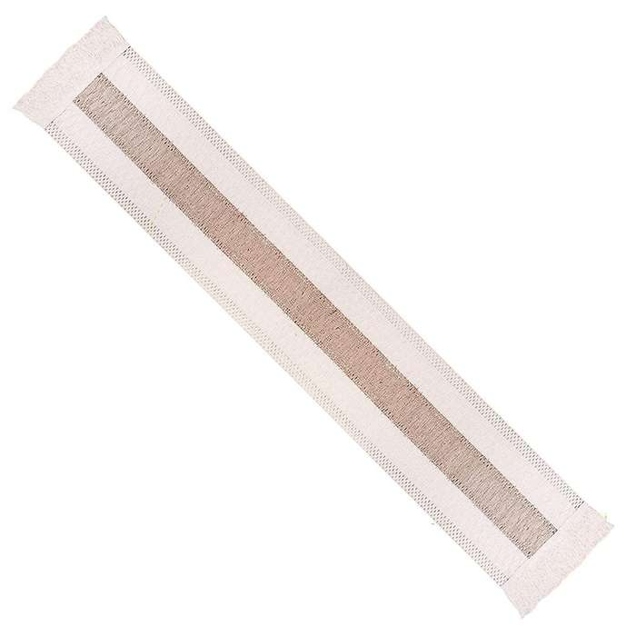 Macrame Table Runners Natural Burlap Table Runner, Splicing Cotton