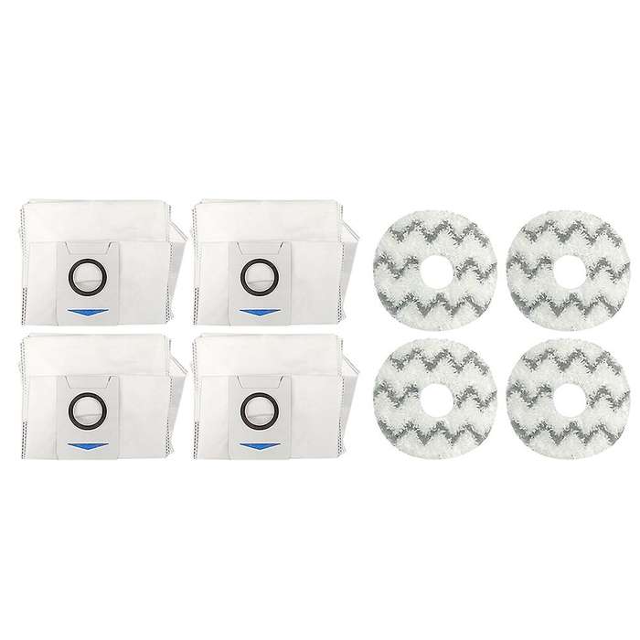 Replacement Spare Accessories Dust Bag Mop Cloth 8pcs