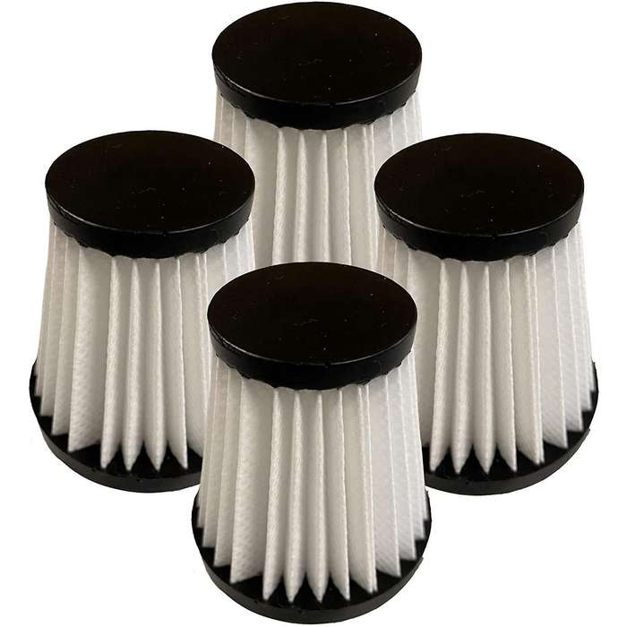 Replacement Vacuum Filter for Dirt Devil Ad40117, F117 - 4 Pcs