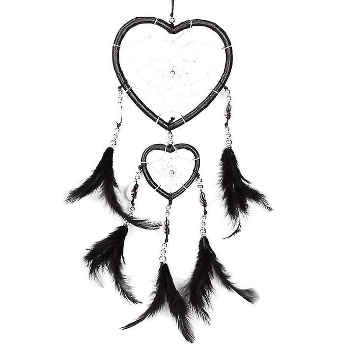 16 Pcs Diy Craft Dream Catchers Star & Heart Shape Rings Metal Hoops