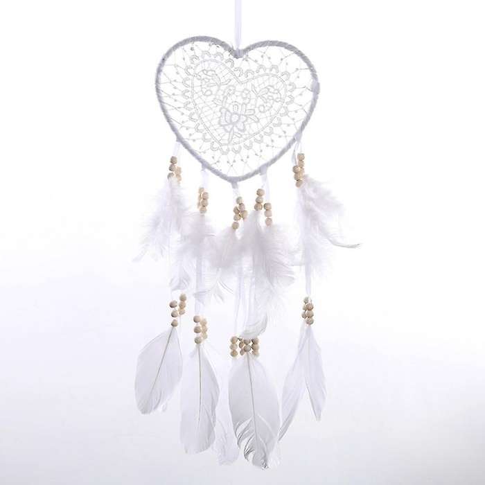 16 Pcs Diy Craft Dream Catchers Star & Heart Shape Rings Metal Hoops