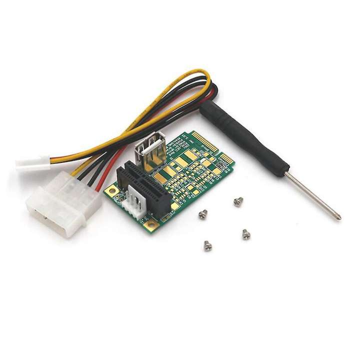 Mini Pcie to Pci Express 1x with Usb Riser Card Adapter