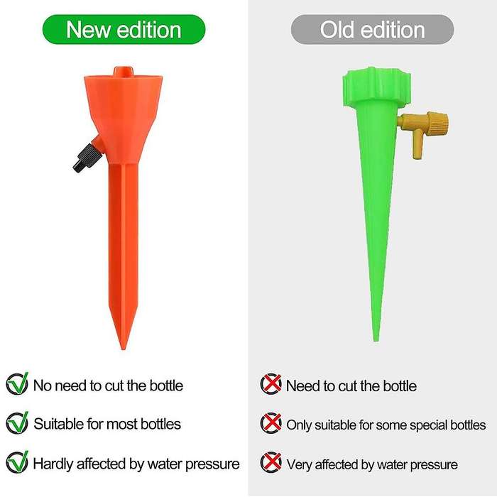 12pcs Self Plant Watering Spikes System with Release Control Valve