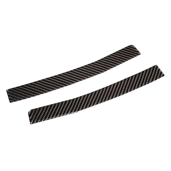 2pcs Car Door Mirror Rear View Trim Rearview Decoration Strips