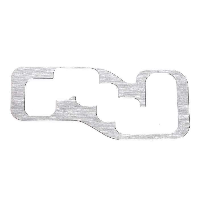 Car Central Control Gear Panel Car Interior Car Styling Silver