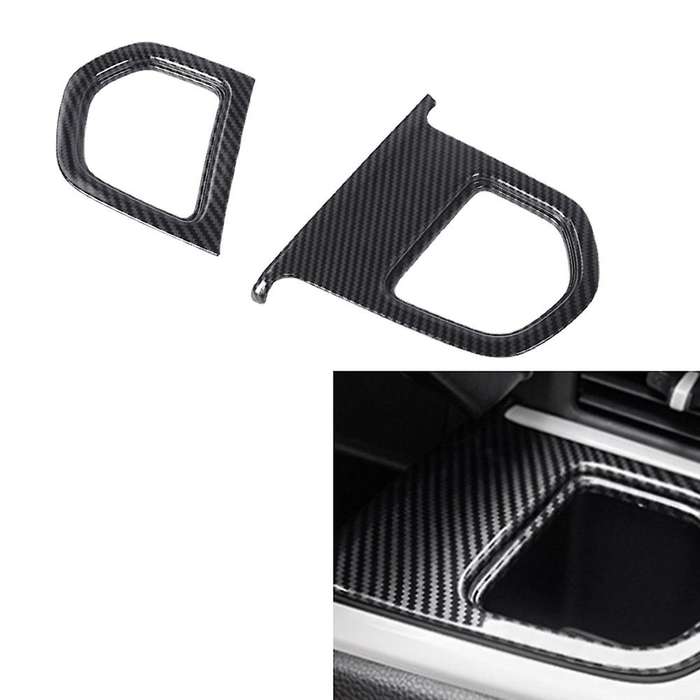 Carbon Fiber Front Air Outlet Panel Trim for Honda Fit Jazz 2021