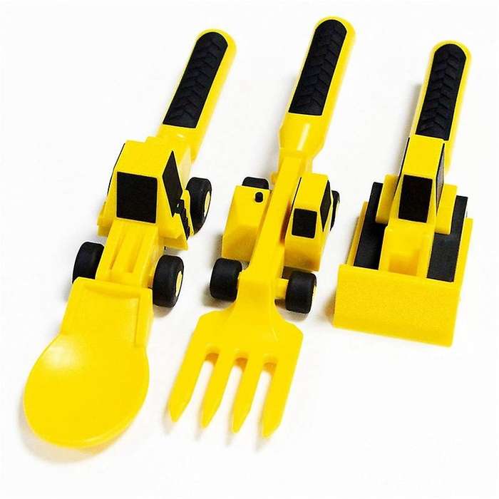 Children's Safe Dining Tool Cutlery Set 3-piece Toddler, Baby, Child