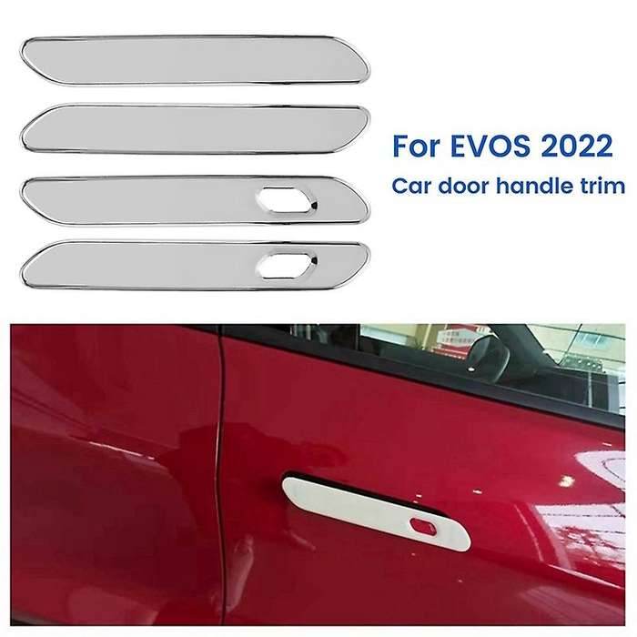 Car Side Door Handle Covers Trims Outer Handle for Ford Evos 2022