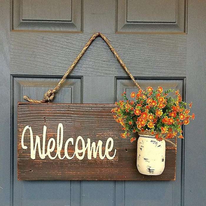 6 Pack Artificial Flowers for Outdoors,fake Hanging Plants Greenery