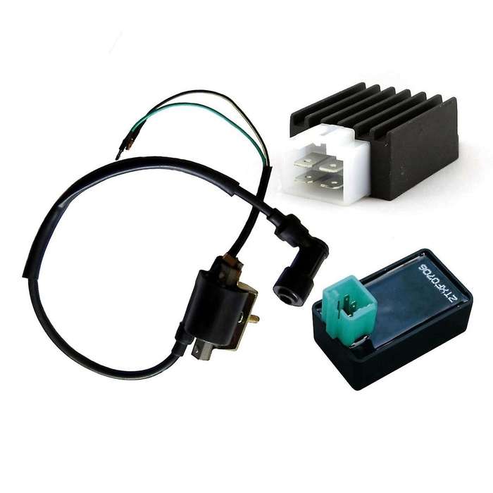 Ignition Coil & Cdi Unit & Regulator 90 110cc 125cc Pit