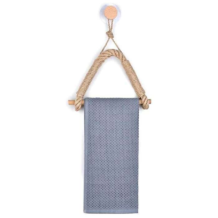 Hemp Rope Toilet Paper Holder Wall-mounted for Home Bathroom Decor