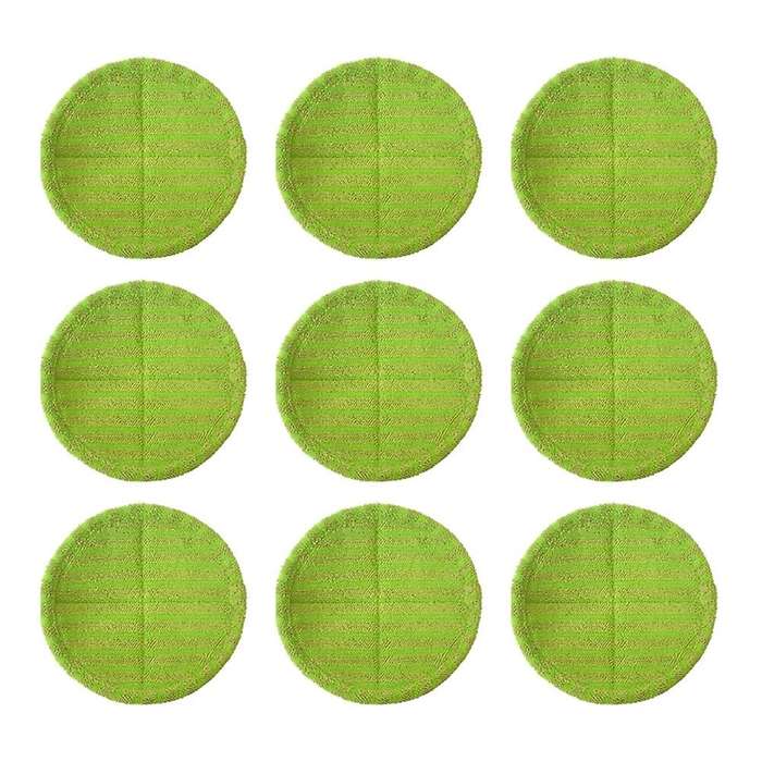 9 Pcs Replacement Pad for Cordless Electric Rotary Mop Sweeper