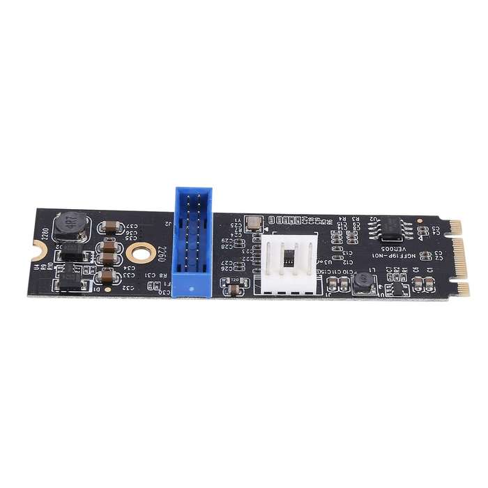 M.2 Ngff Nvme to Usb 3.0 19pin Header Convert Card Ngff to 2 Port