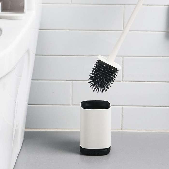Silicone Toilet Brush No Dead Corners for Washing Toilet Green