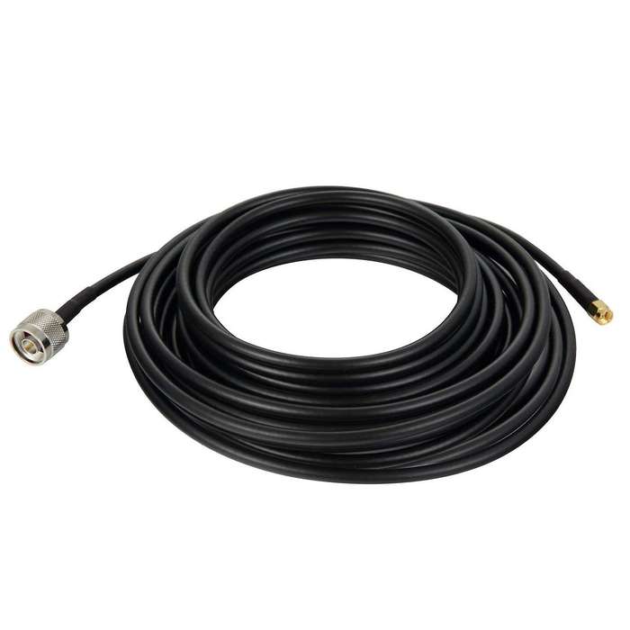Low-loss Coaxial Cable Sma Male to N Male Connector for 3g/4g (8m)