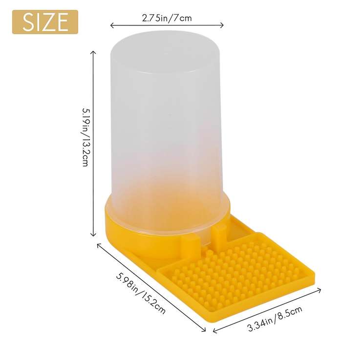 Beehive Beekeeping Water Dispenser Feeder Beekeeper Tool 4pcs