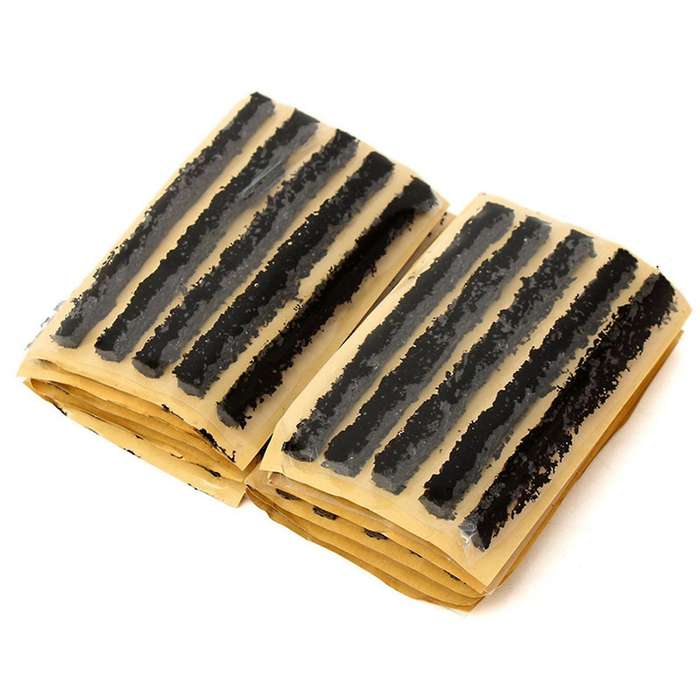 50pcs Car Tire Tubeless Puncture Seal Repair Strip Plug Tyre Kit