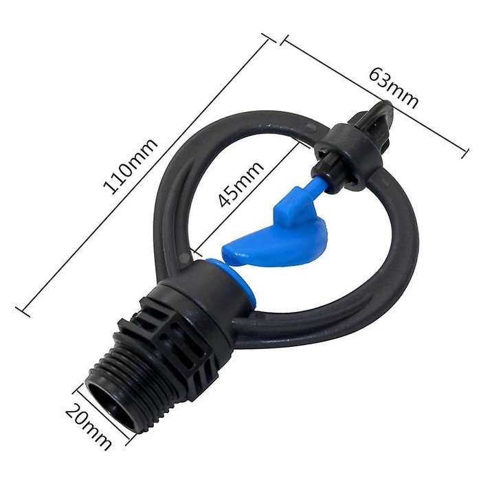 Irrigation Butterfly Sprinkler Rotating Garden Watering Accessories