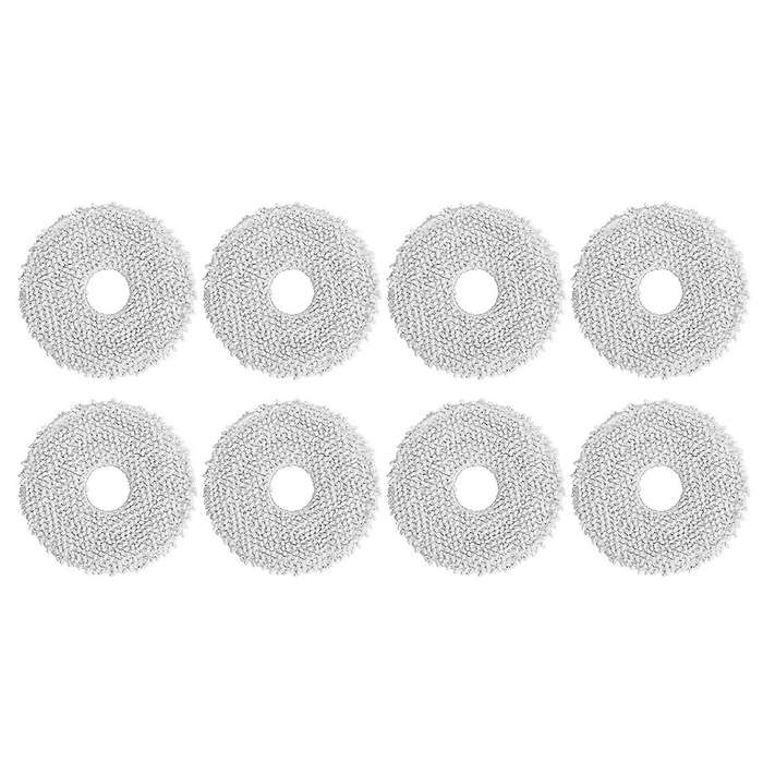 For Mijia Sweeping Robot Mop Rag Cloth Accessories 8 Mops