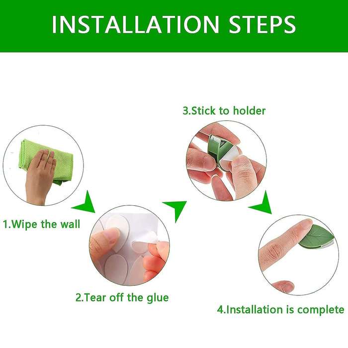 100 Pcs Plant Climbing Wall Fixture Clips Wall Fixer Wire Fixing Snap
