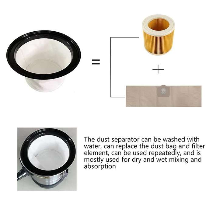 Dust Bag Filter for Karcher Nt20/1 Nt30/1 Nt38/1 Nt40/1