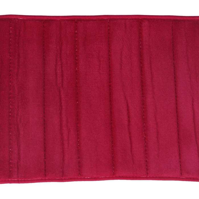 120x40cm Absorbent Nonslip Memory Foam Floor Mat Carpet Date-red