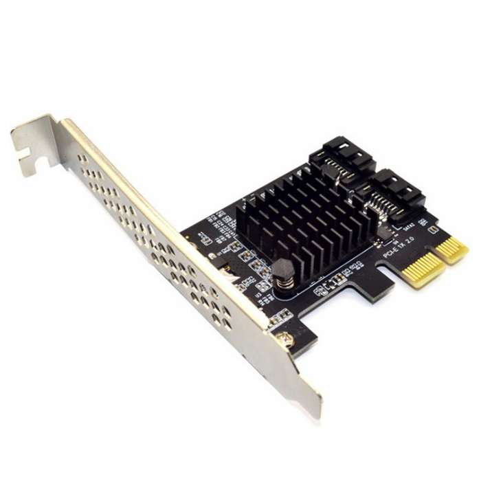 Pci-e to Sata 3.0 Express Riser Card for Computer Practice Connection