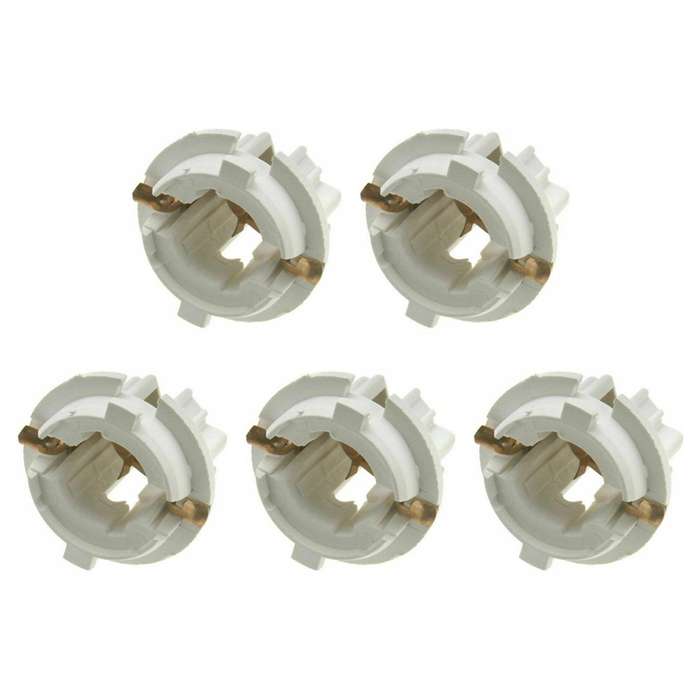 5pcs Car Rear Tail Light Brake Lamp Holder P21w Bulb Socket Holder