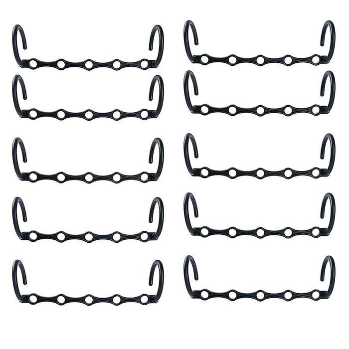 10 Pieces Of Wardrobe Storage Bags and Storage Plastic Hangers