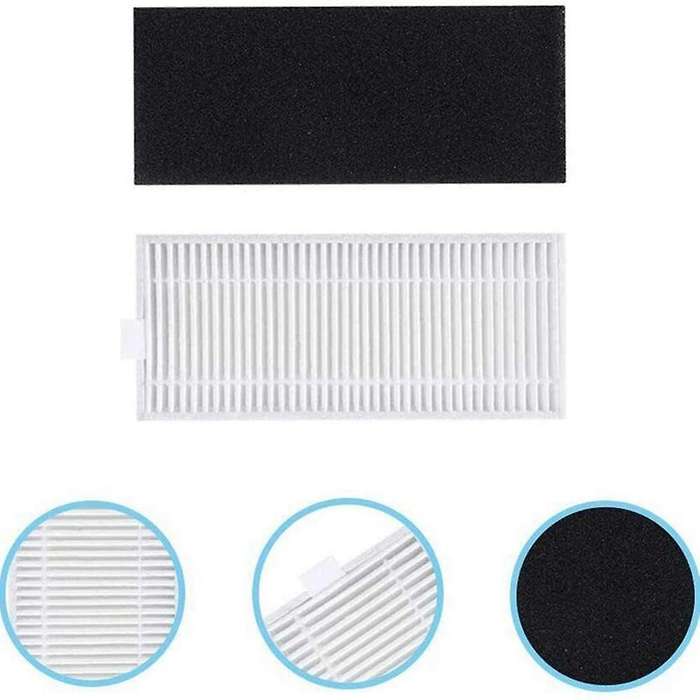 Filter Main Side Brush for Eufy Robovac 11s, Bagotte Bg600, Imatine