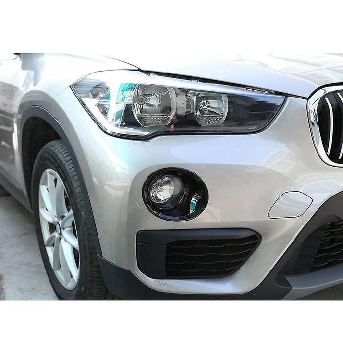 2pcs Car Front Fog Light Lamp Cover Trim For-bmw X1 F48 2016-2019