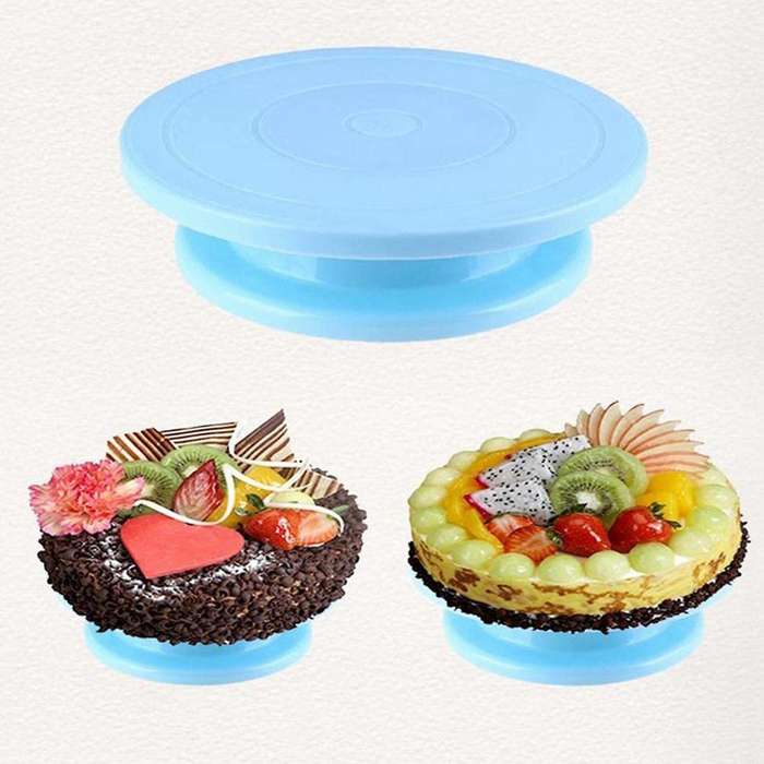 Cake Turntable Rotating Anti-skid for Kitchen Diy Baking Tool A
