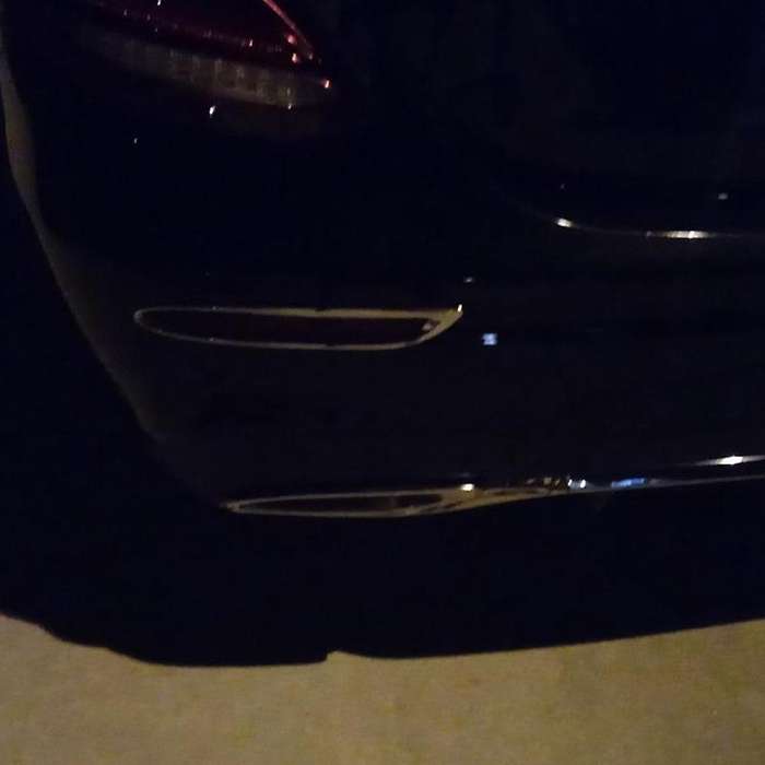 Fit for Mercedes-benz New E-class W213 Rear Fog Light Lamp Cover Trim