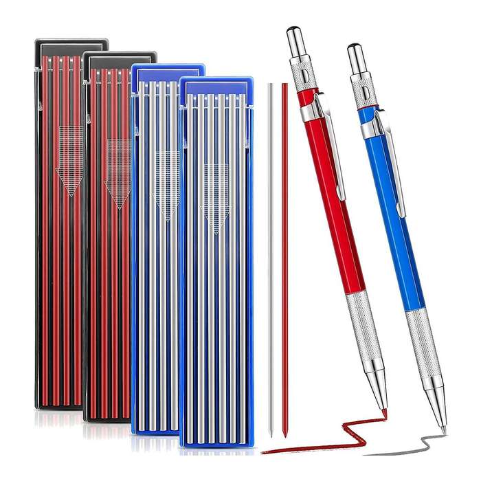 2 Soldering Pens with 48 Refills Mechanical Pencil Metal Markers