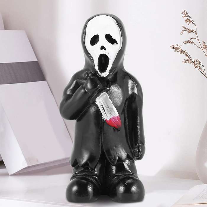 Horror Figurine Halloween Decoration Graveyard Grave Resin Ornaments