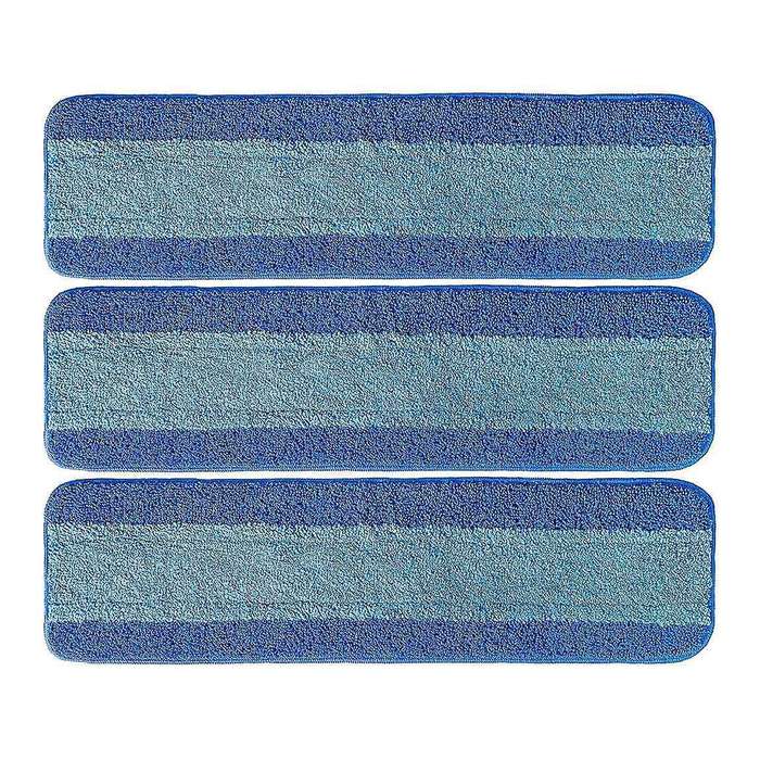 3 Pack Microfiber Mop Pads for Bona Mop for Hardwood Floor Cleaner