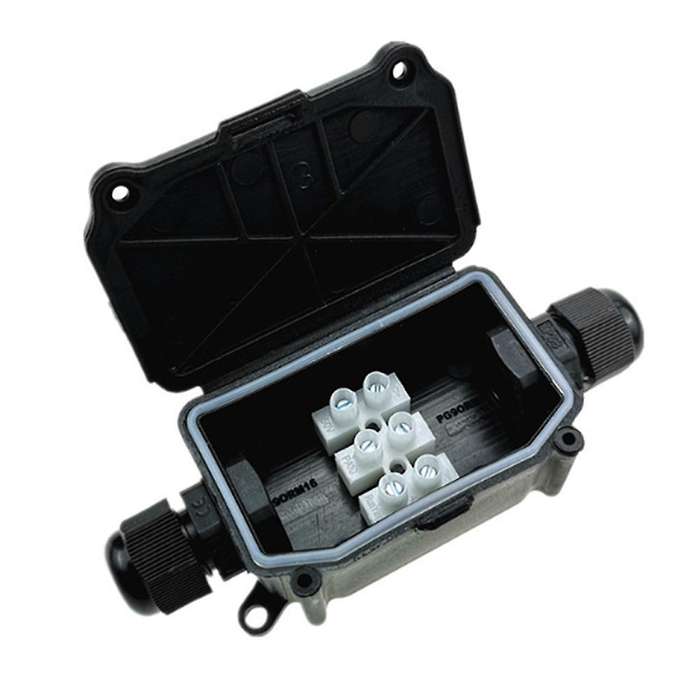 2x Waterproof Junction Box,ip66 Waterproof Cable Connector,pg9 Gland